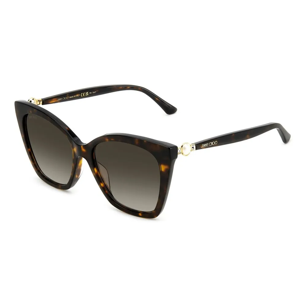 Jimmy Choo Women's Brown Acetate Sunglasses