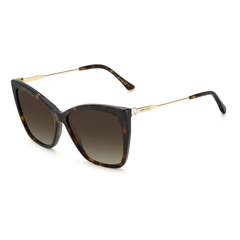 Jimmy Choo Women's Gold Metal Sunglasses