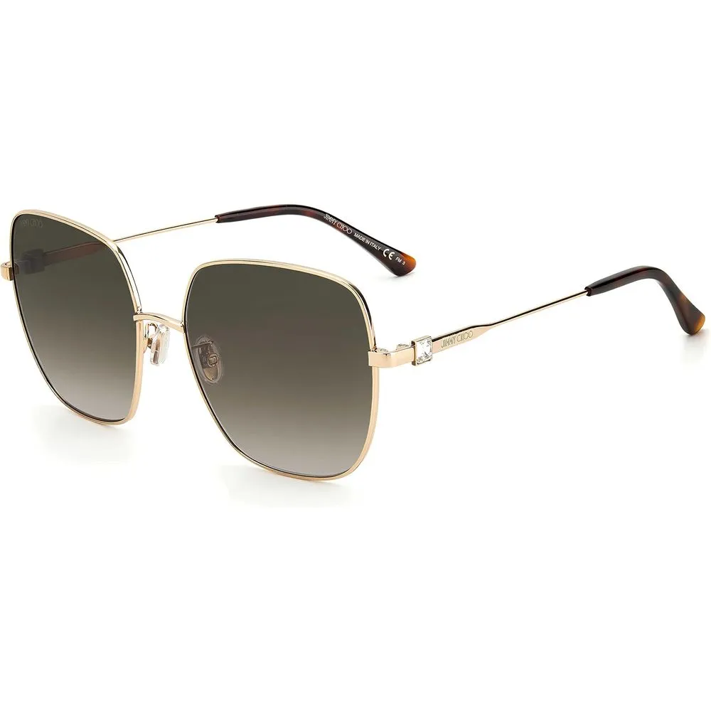 Jimmy Choo Women's Gold Metal Sunglasses