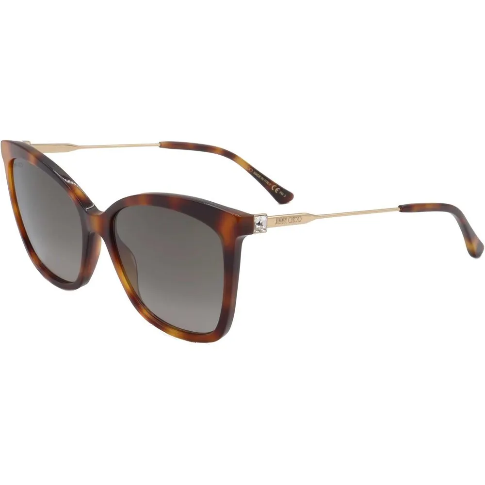 Jimmy Choo Women's Brown Metal Sunglasses