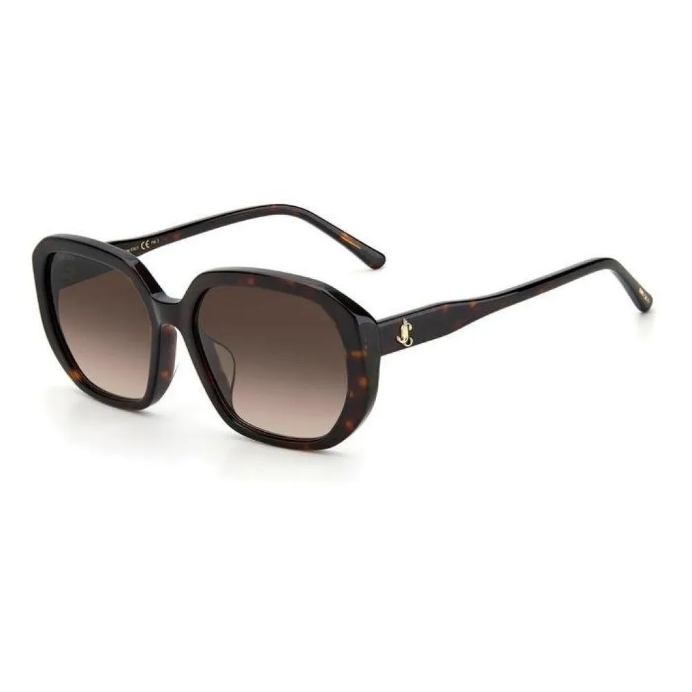Jimmy Choo Women's Brown Acetate Sunglasses