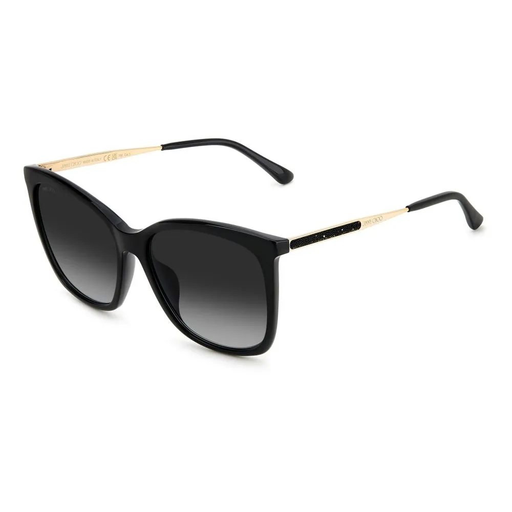 Jimmy Choo Women's Black Metal Sunglasses