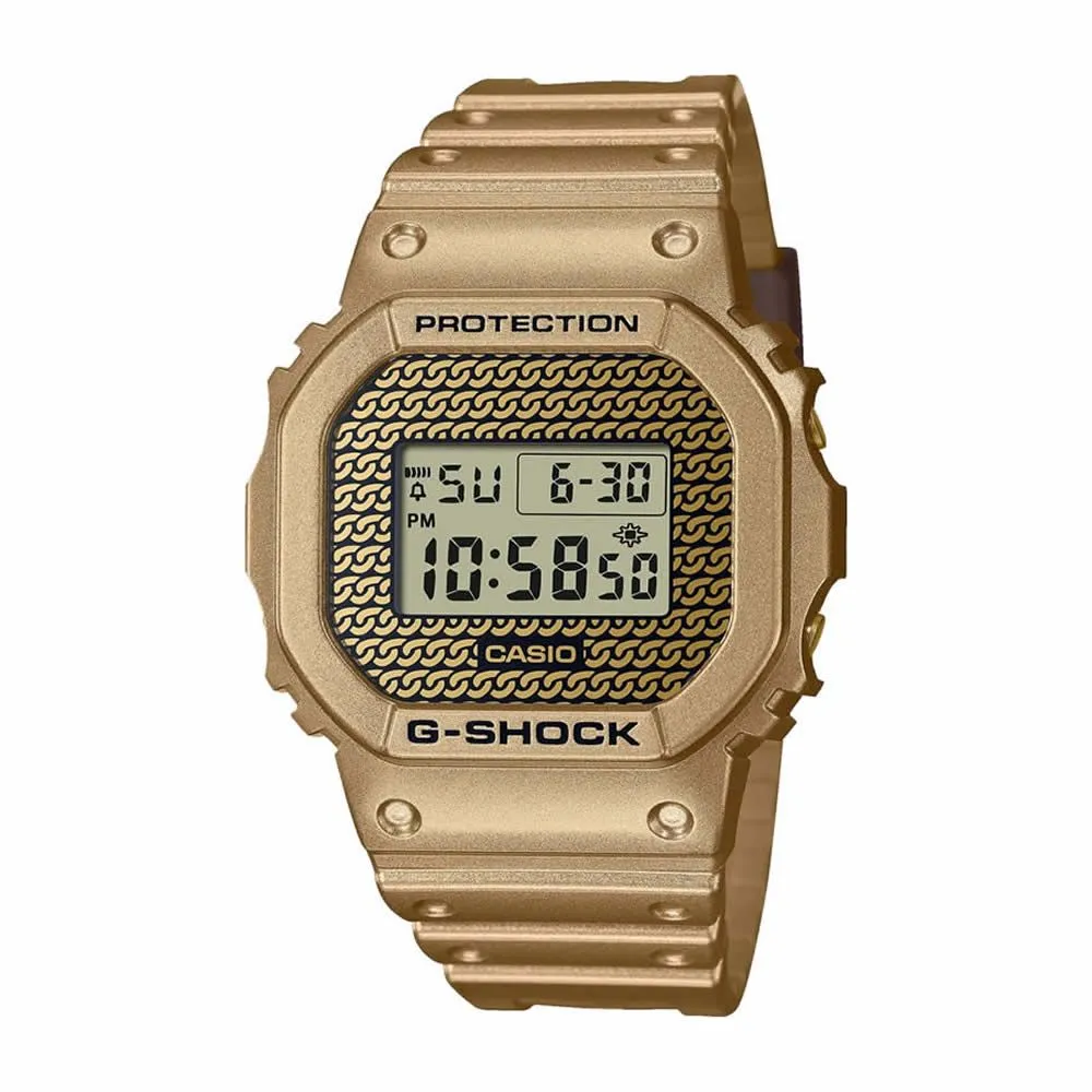 Casio Unisex Gold Resin Watch