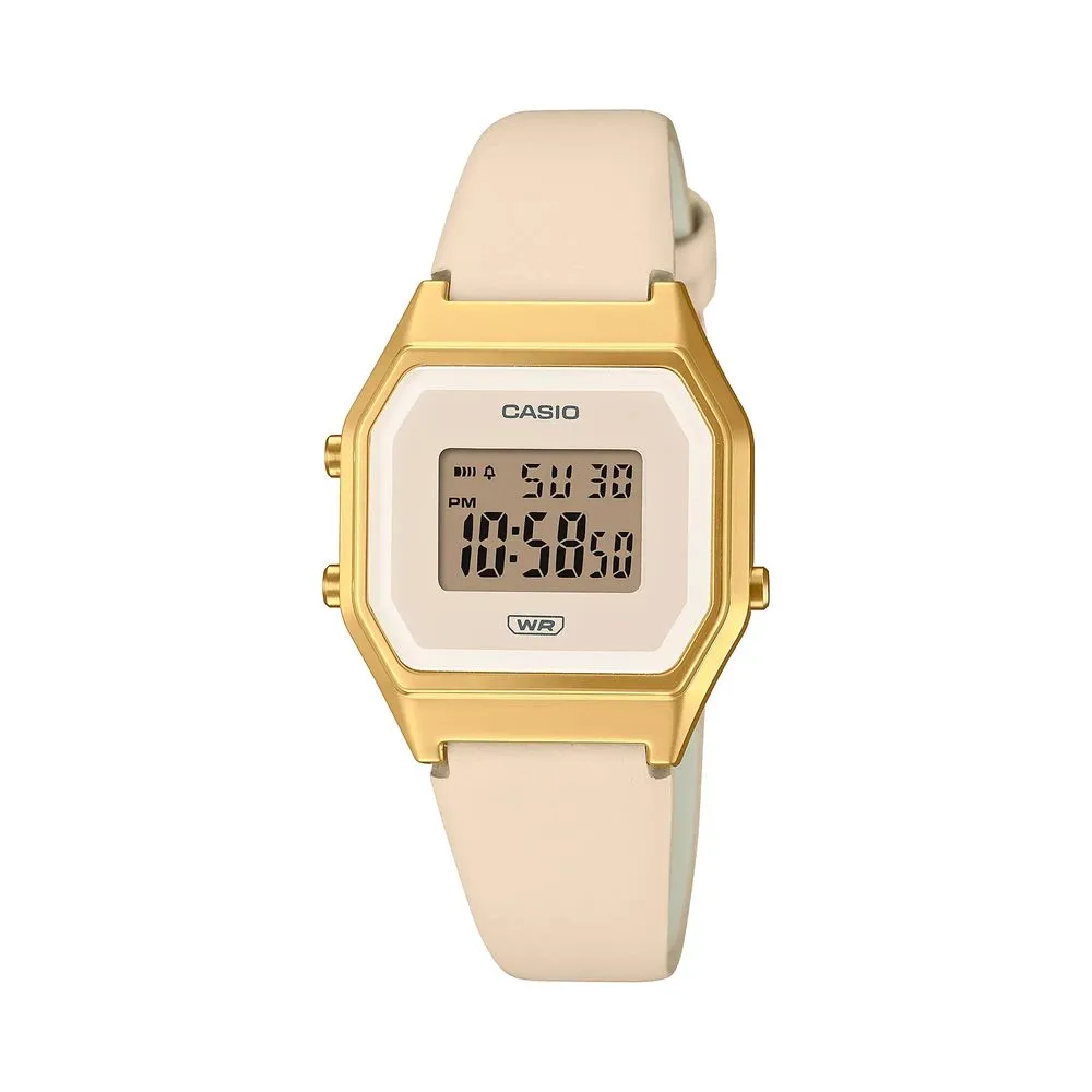 Casio Women's Multicolor Leather Watch