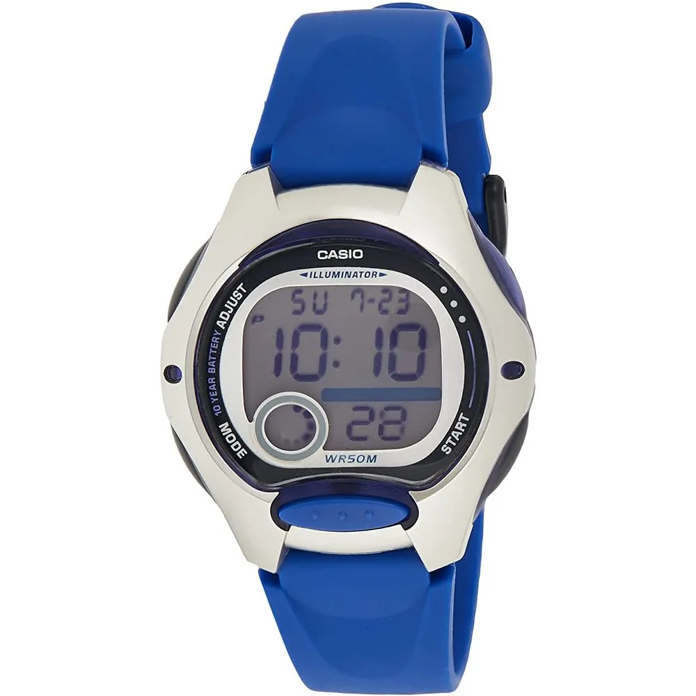 Casio Unisex Blue Resin Watch