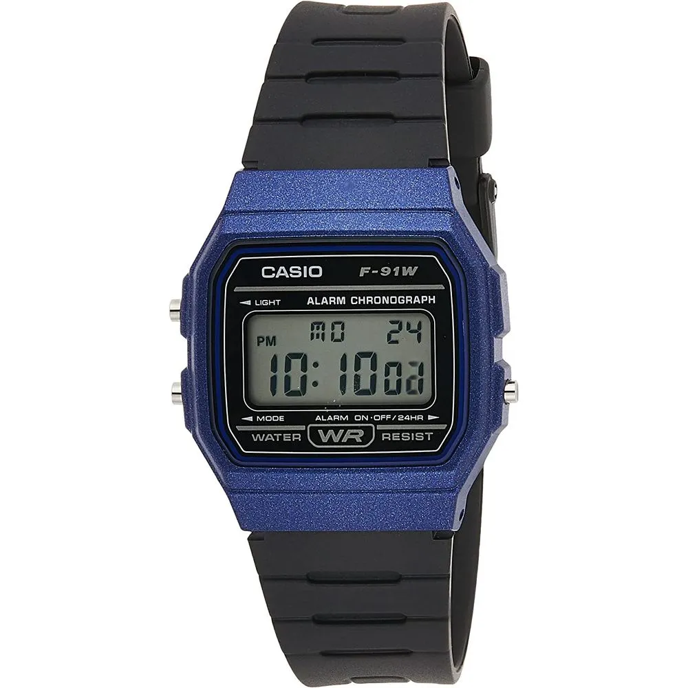 Casio Unisex Black Resin Watch