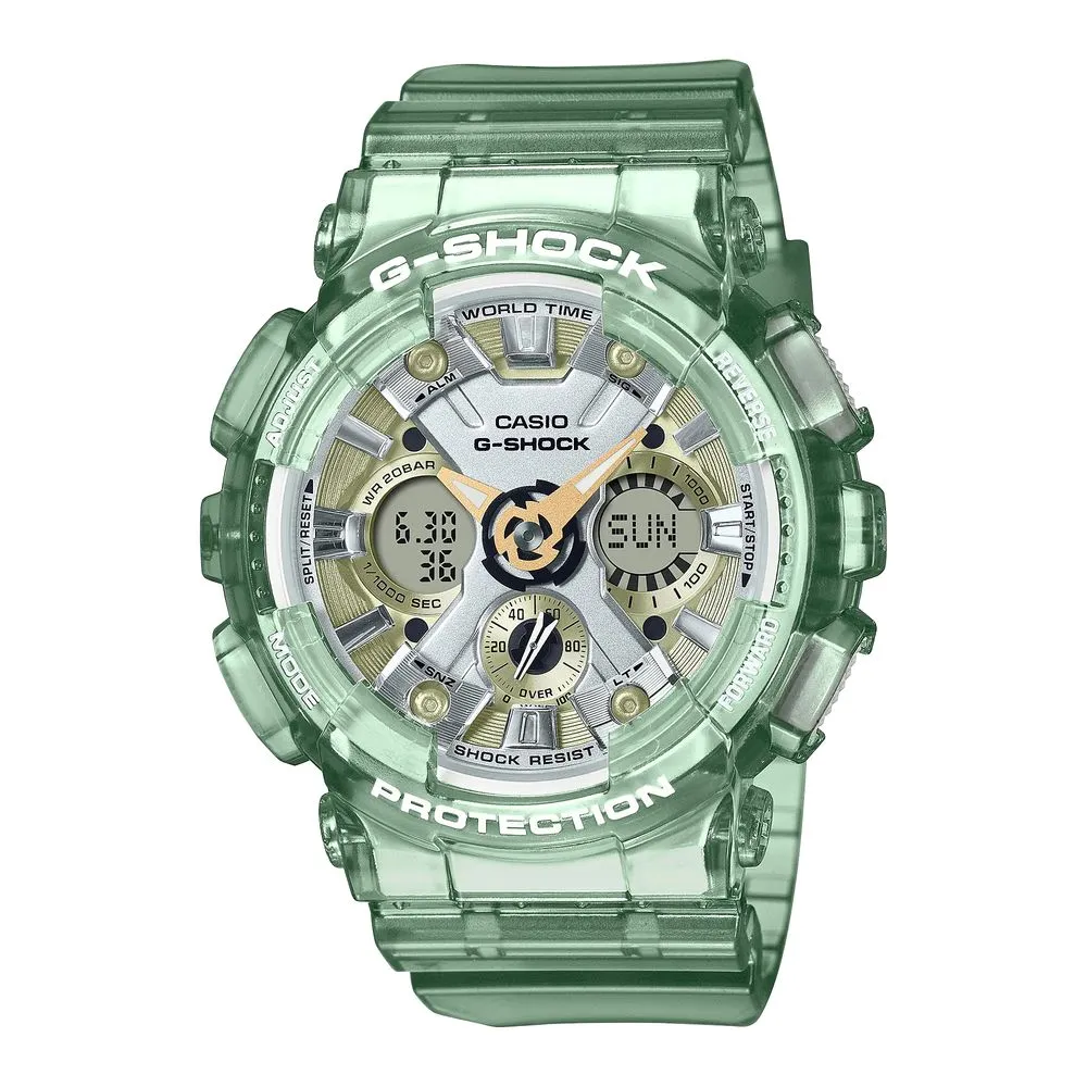 Casio Unisex Green Resin Watch