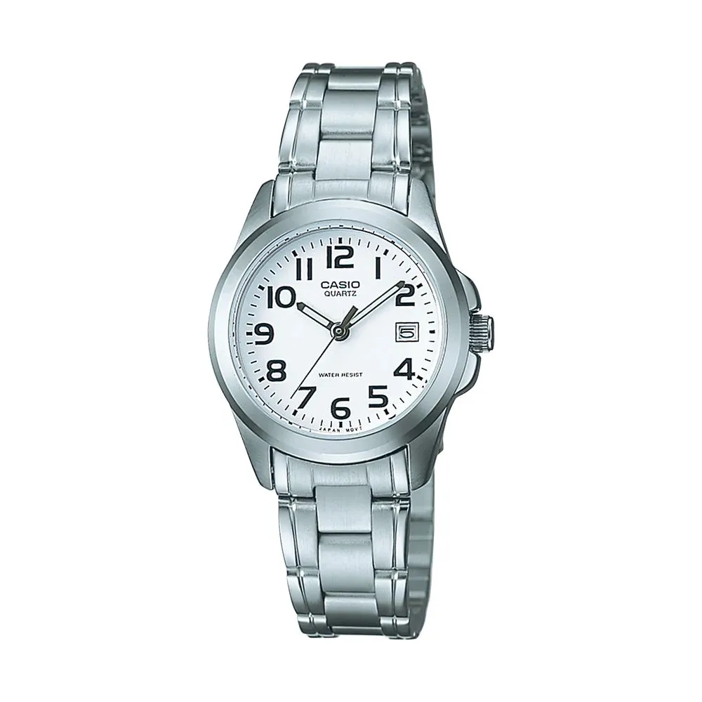Casio Unisex Silver Stainless Steel Watch