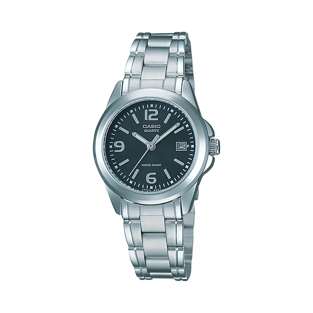 Casio Unisex Silver Stainless Steel Watch