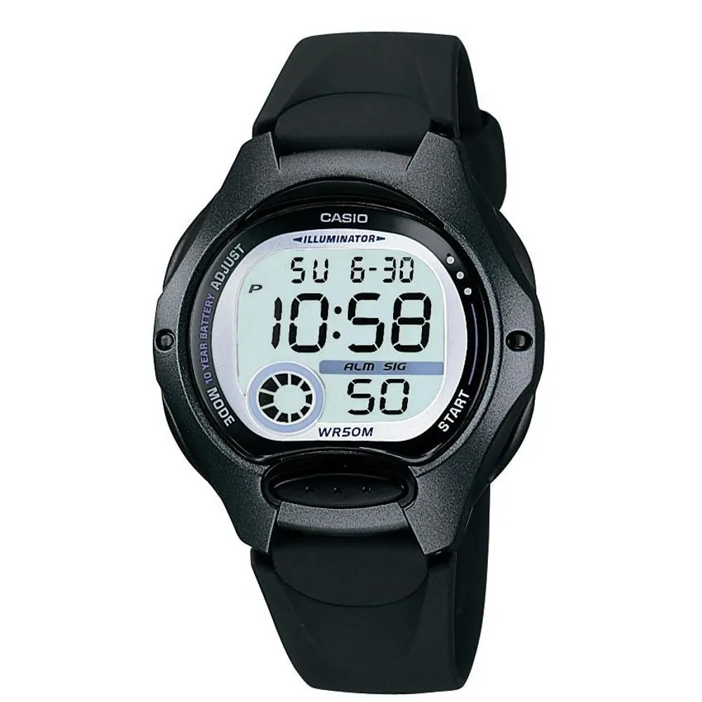 Casio Unisex Black Resin Watch