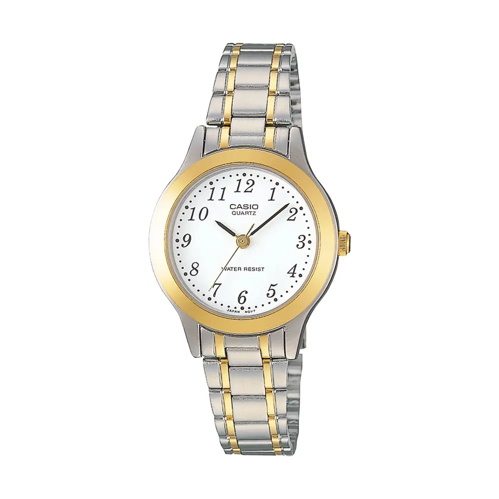 Casio Unisex Silver Stainless Steel Watch
