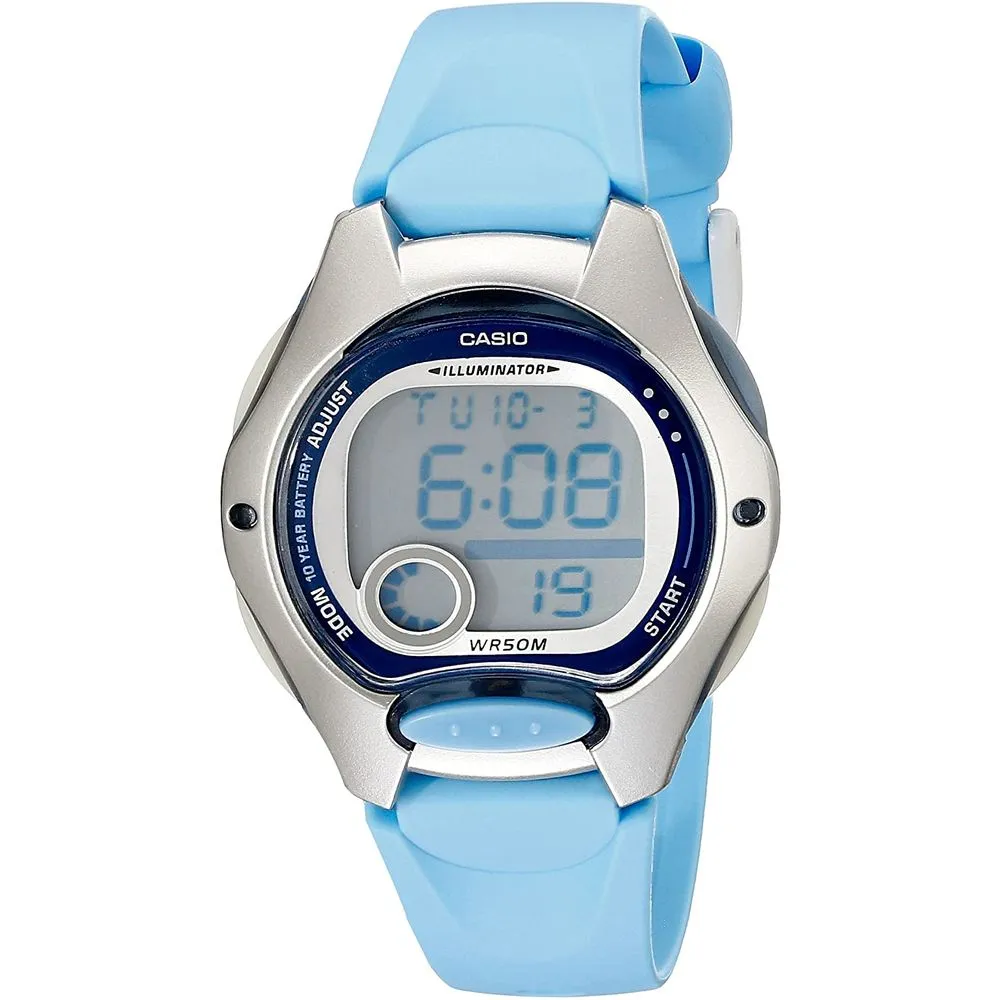 Casio Unisex Blue Resin Watch