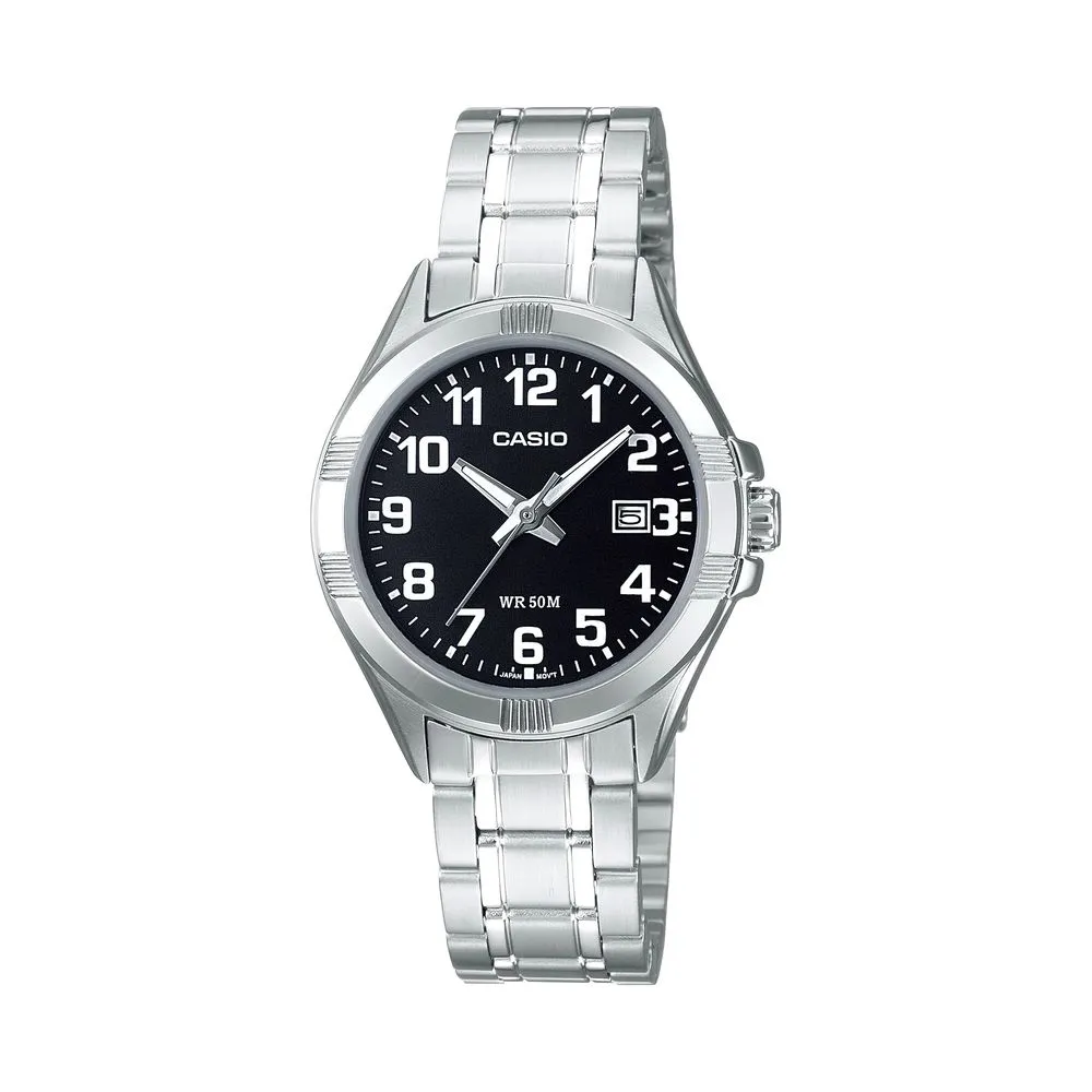 Casio Unisex Silver Stainless Steel Watch