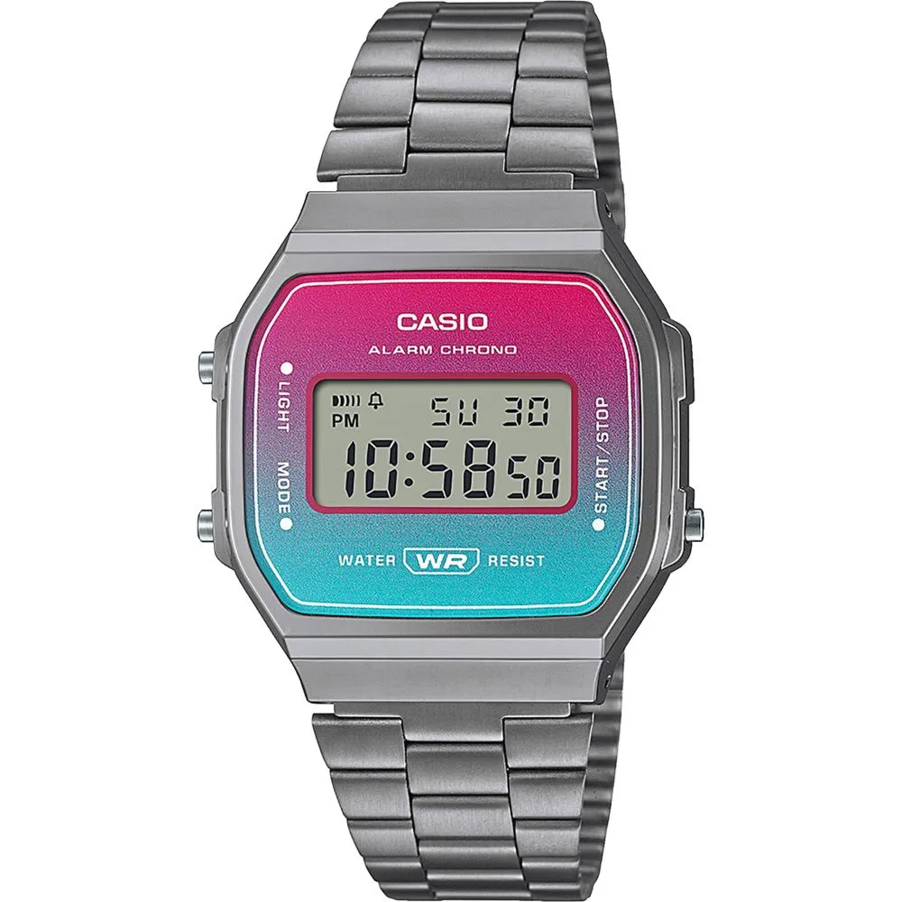 Casio Unisex Silver Stainless Steel Watch