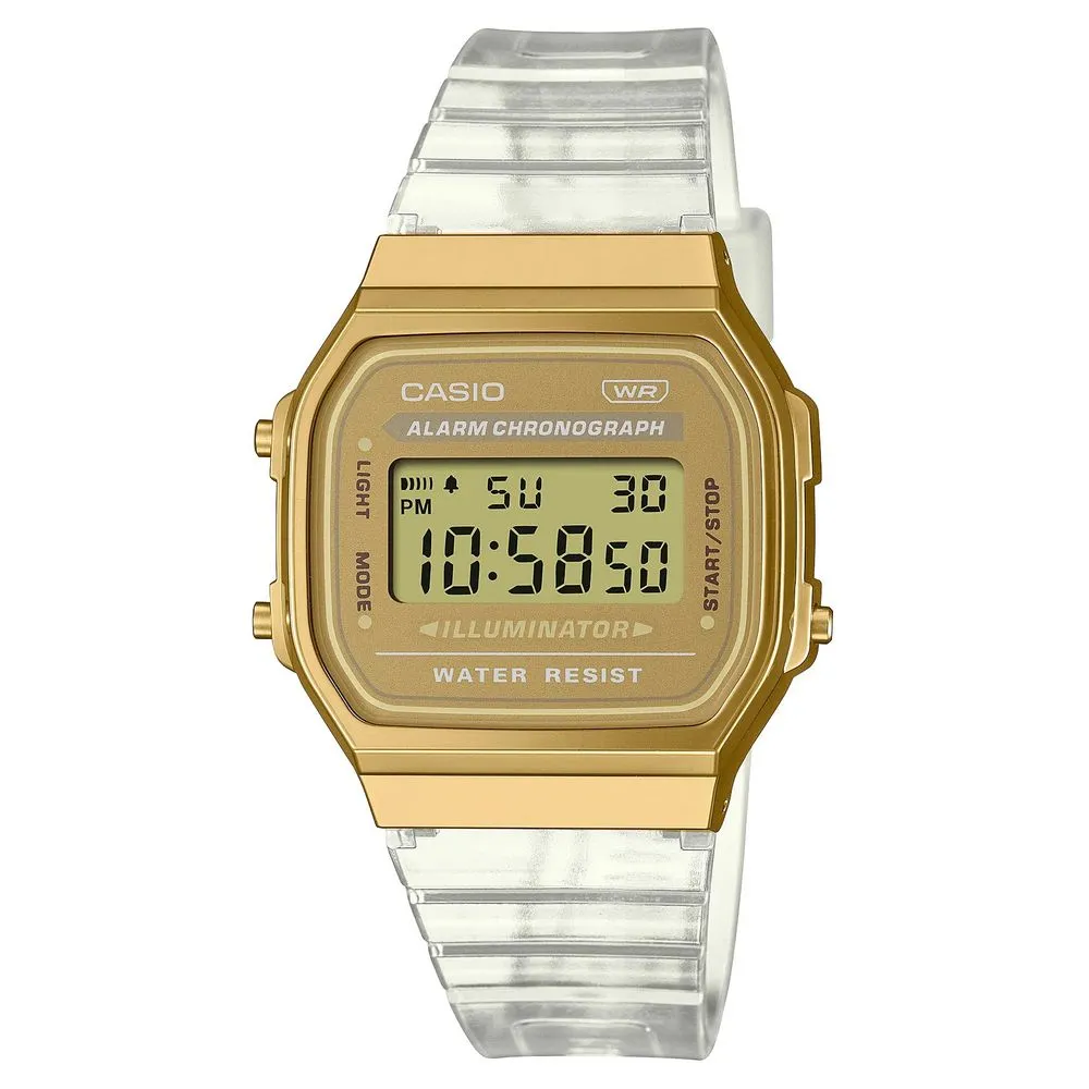 Casio Unisex Transparent Resin Watch
