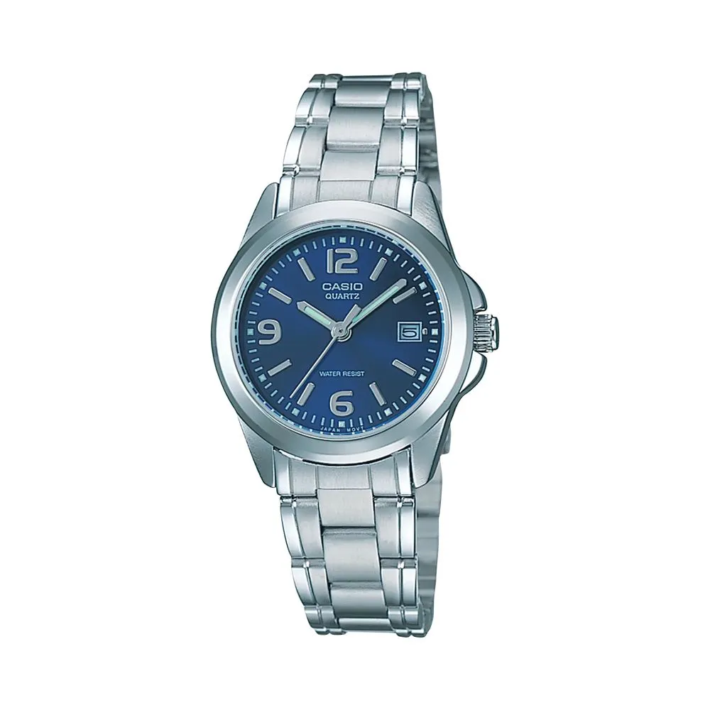 Casio Unisex Silver Stainless Steel Watch
