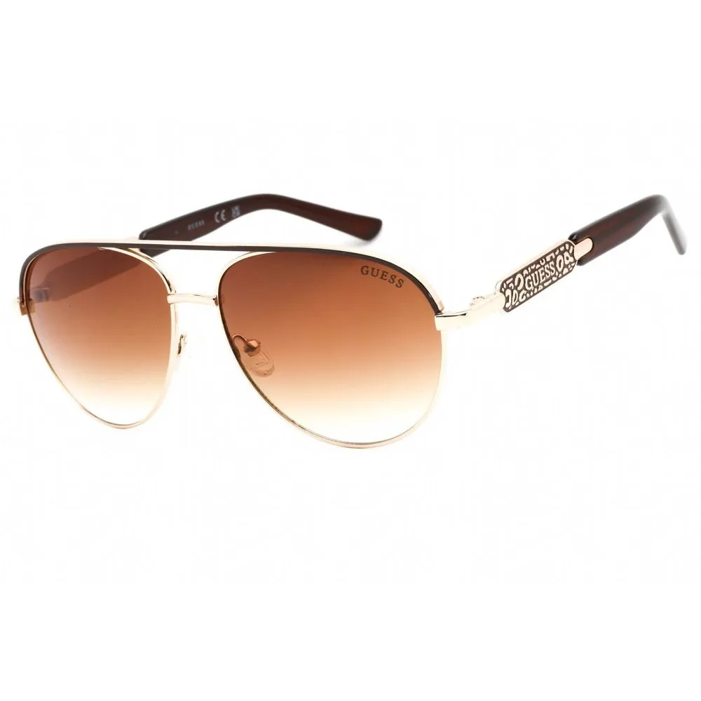 Guess Women's Gold Metal Sunglasses