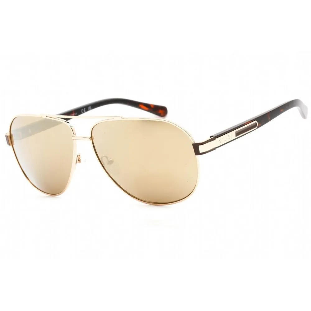 Guess Men's Gold Metal Sunglasses