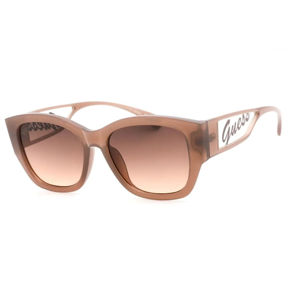 Guess Women's Brown Resin Sunglasses