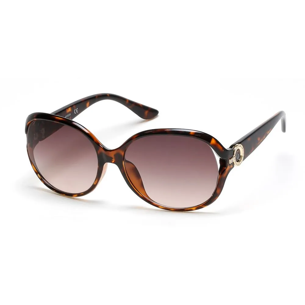 Guess Women's Brown Resin Sunglasses