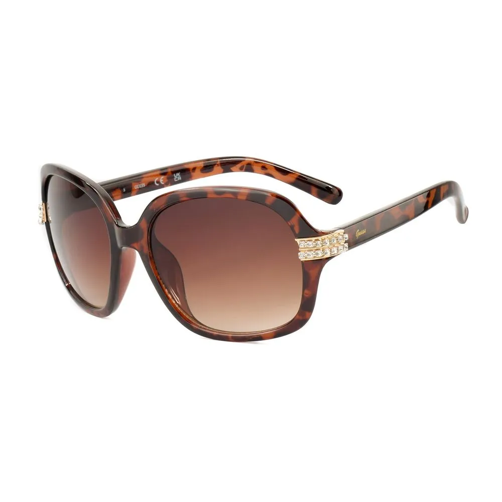Guess Women's Brown Resin Sunglasses