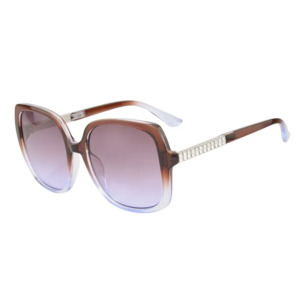 Guess Women's Purple Resin Sunglasses