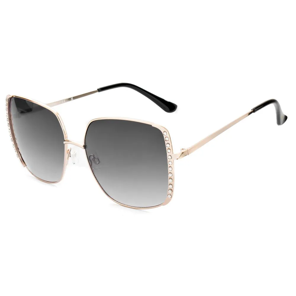 Guess Women's Gold Metal Sunglasses