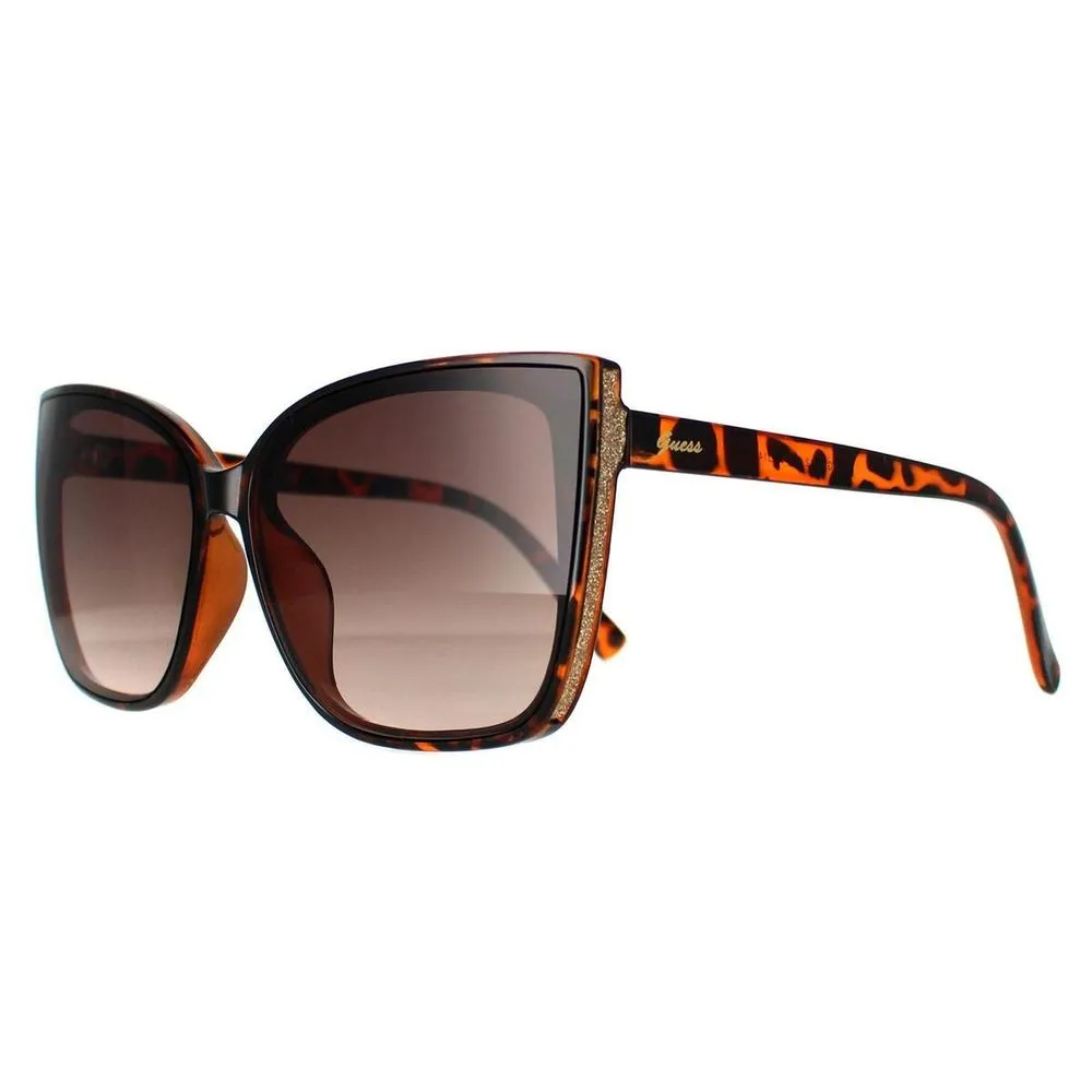 Guess Women's Brown Resin Sunglasses