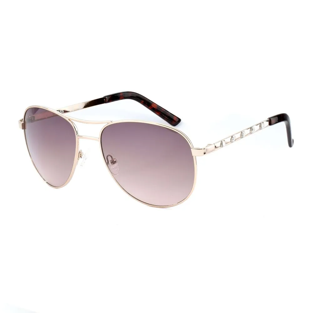 Guess Women's Gold Metal Sunglasses