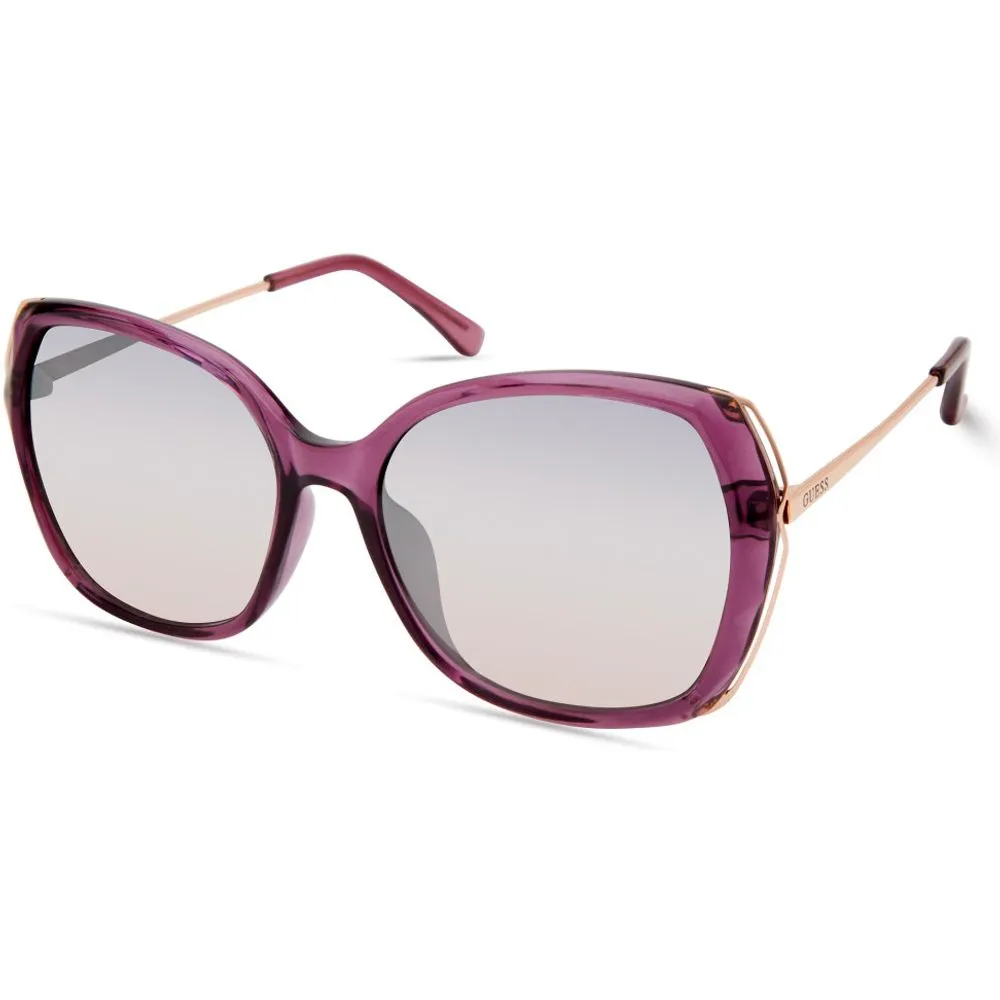 Guess Women's Purple Metal Sunglasses