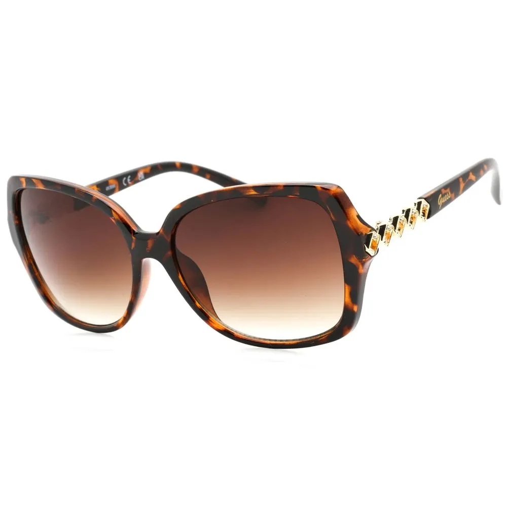 Guess Women's Brown Resin Sunglasses