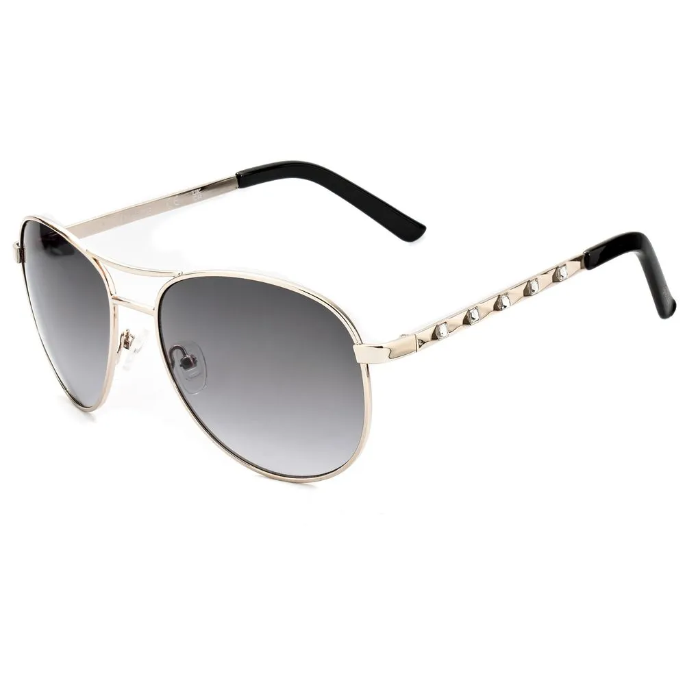 Guess Women's Gold Metal Sunglasses