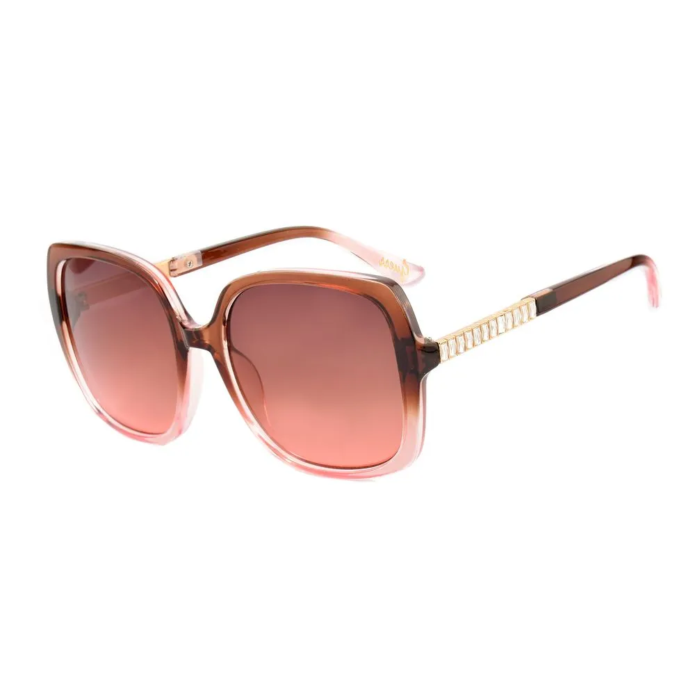 Guess Women's Brown Resin Sunglasses