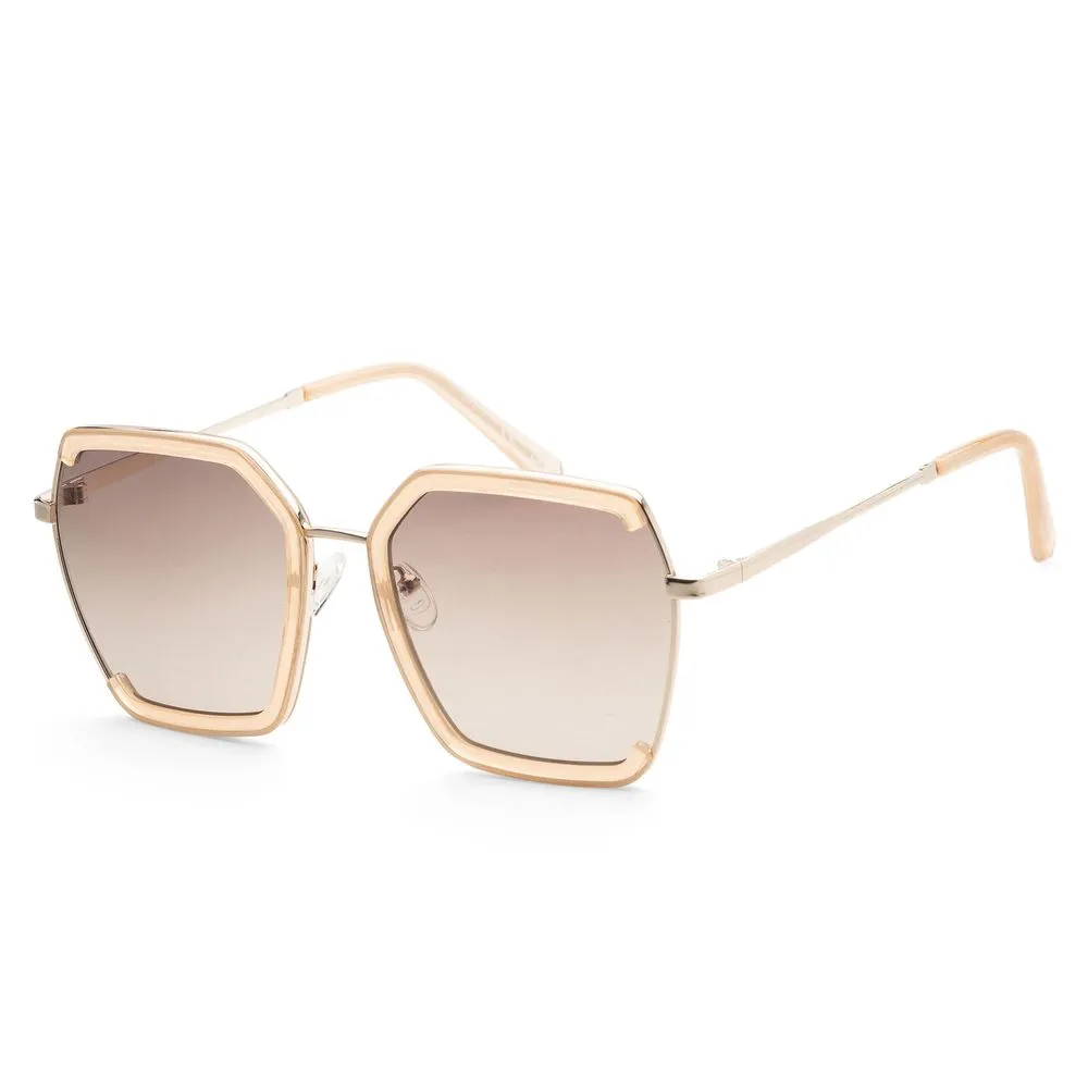 Guess Women's Brown Metal Sunglasses