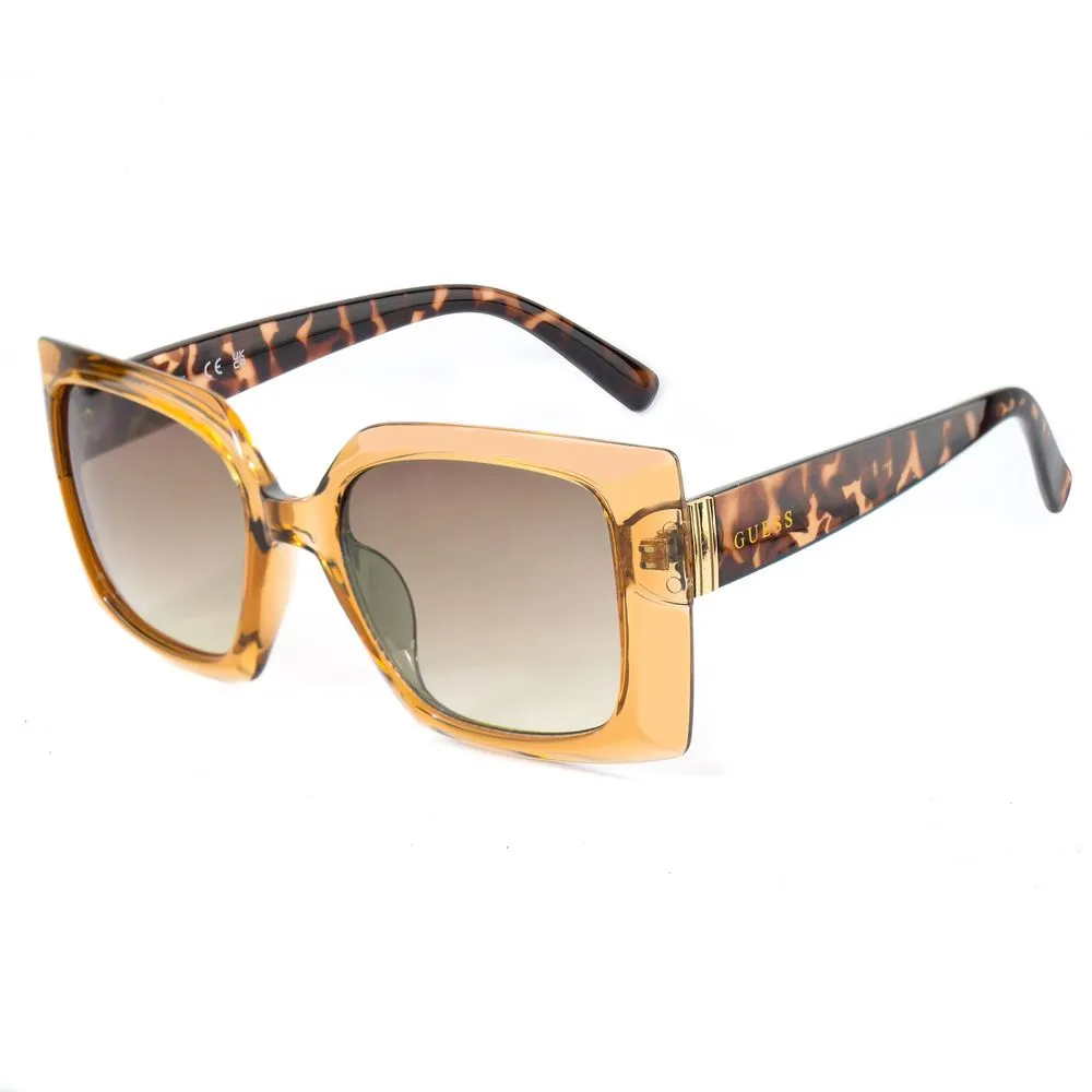Guess Women's Brown Resin Sunglasses