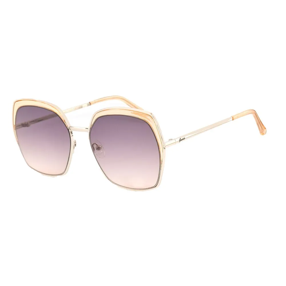 Guess Women's Gold Metal Sunglasses