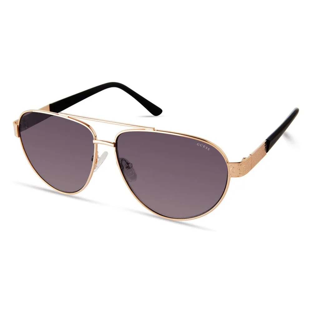 Guess Unisex Gray Metal Sunglasses