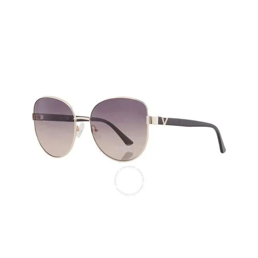 Guess Women's Gold Metal Sunglasses