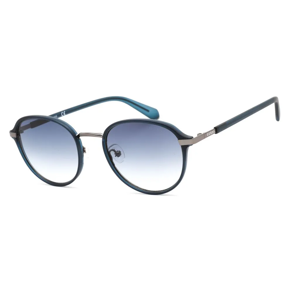 Guess Men's Blue Plastic Sunglasses