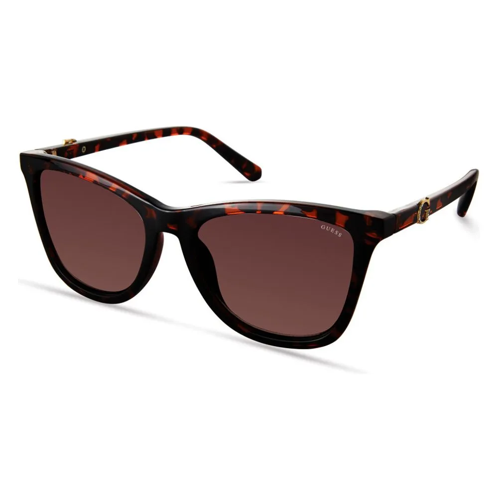 Guess Women's Brown Resin Sunglasses