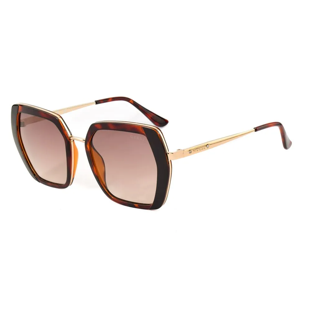 Guess Women's Gold Metal Sunglasses