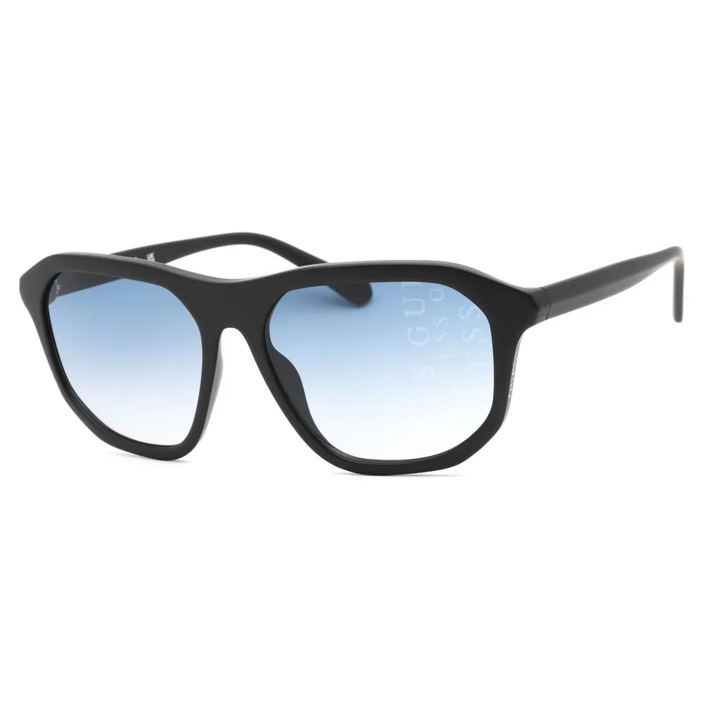 Guess Unisex Black Injected Sunglasses