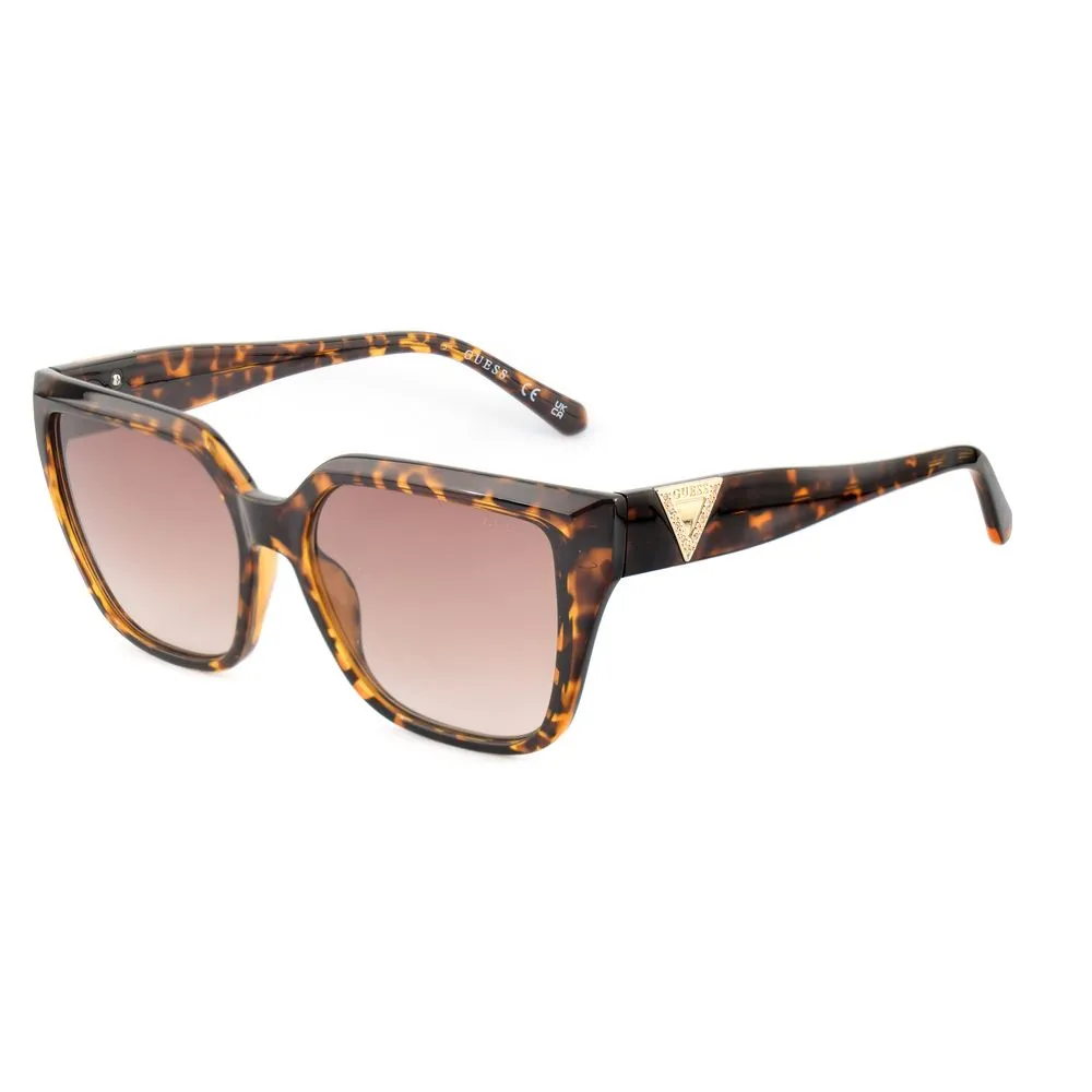 Guess Women's Brown Resin Sunglasses