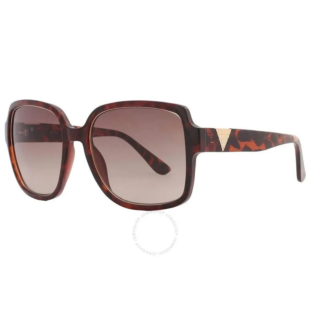 Guess Women's Brown Resin Sunglasses