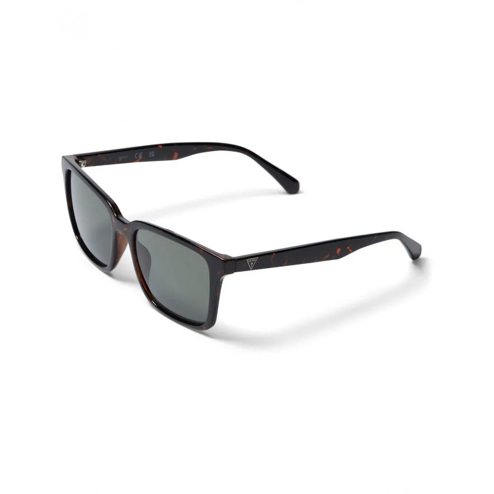 Guess Men's Brown Resin Sunglasses