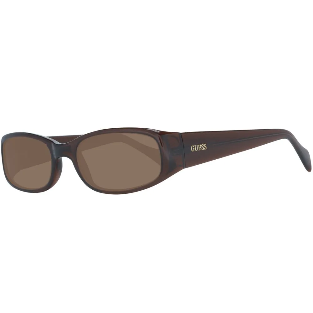 Guess Men's Brown Acetate Sunglasses