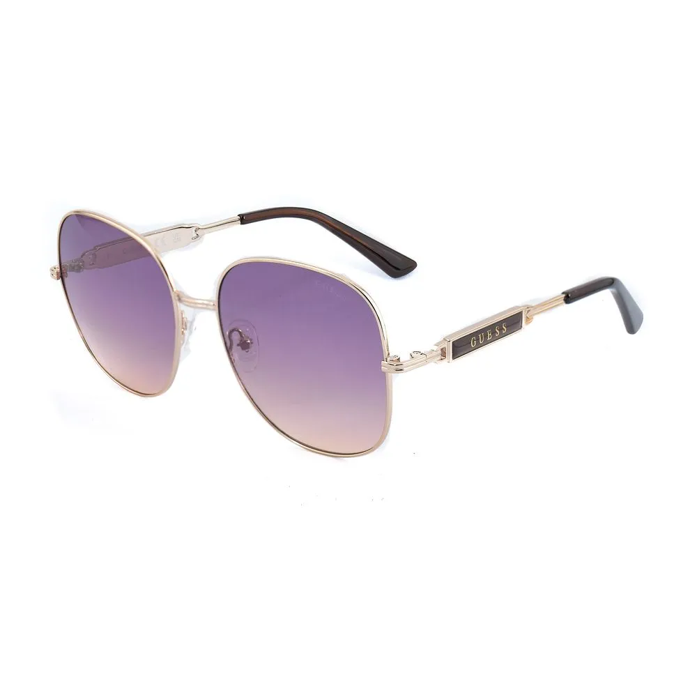 Guess Women's Gold Metal Sunglasses