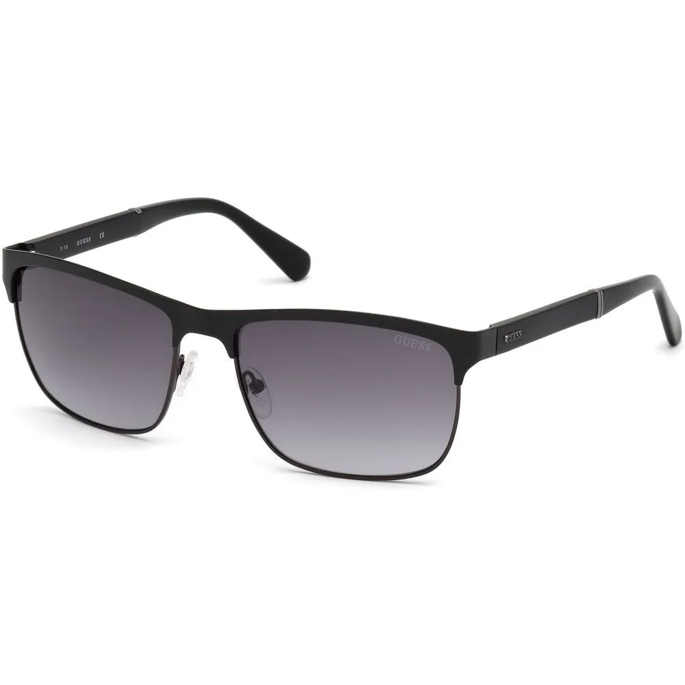 Guess Men's Black Injected Sunglasses