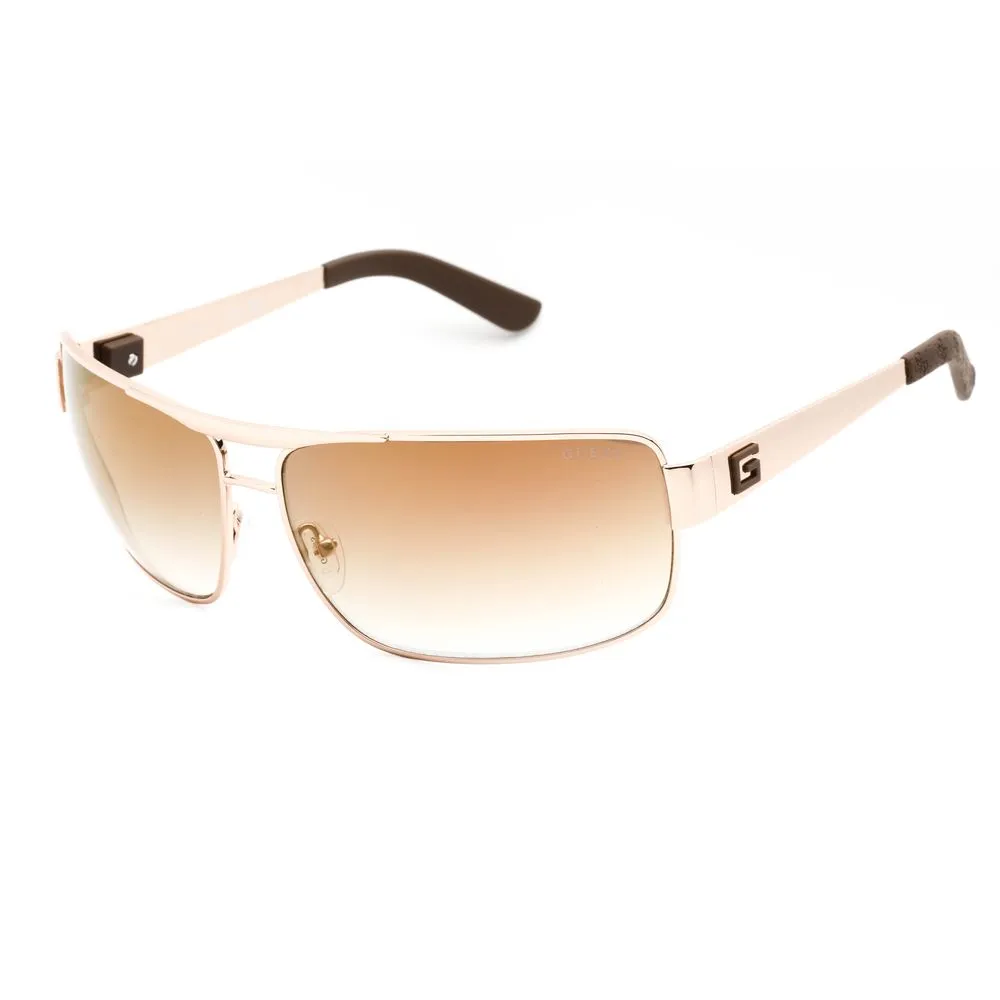 Guess Unisex Gold Metal Sunglasses