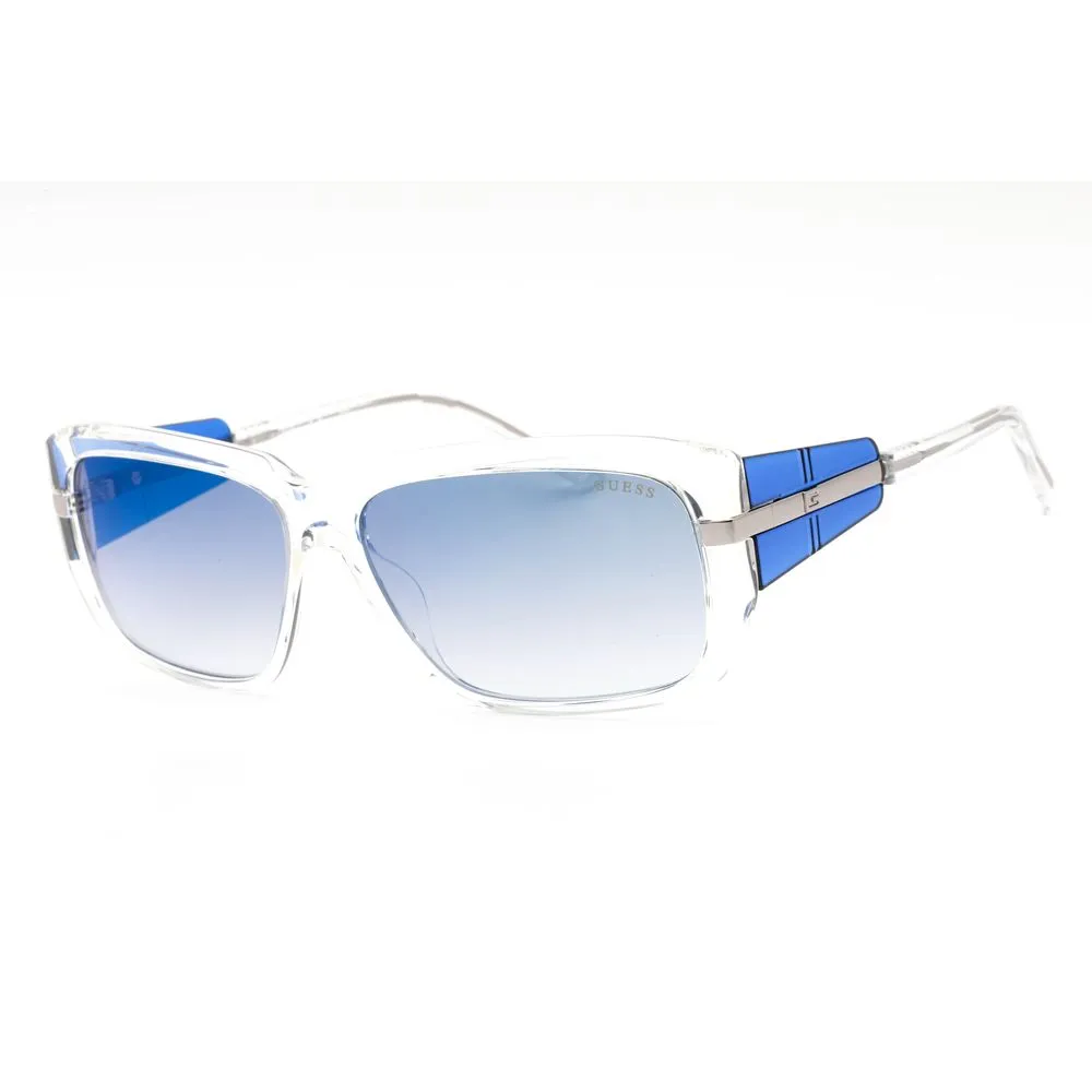 Guess Women's Blue Injected Sunglasses